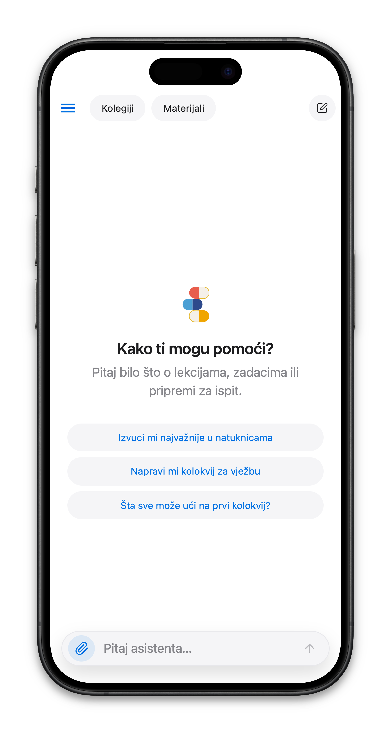 Studira, pregled aplikacije